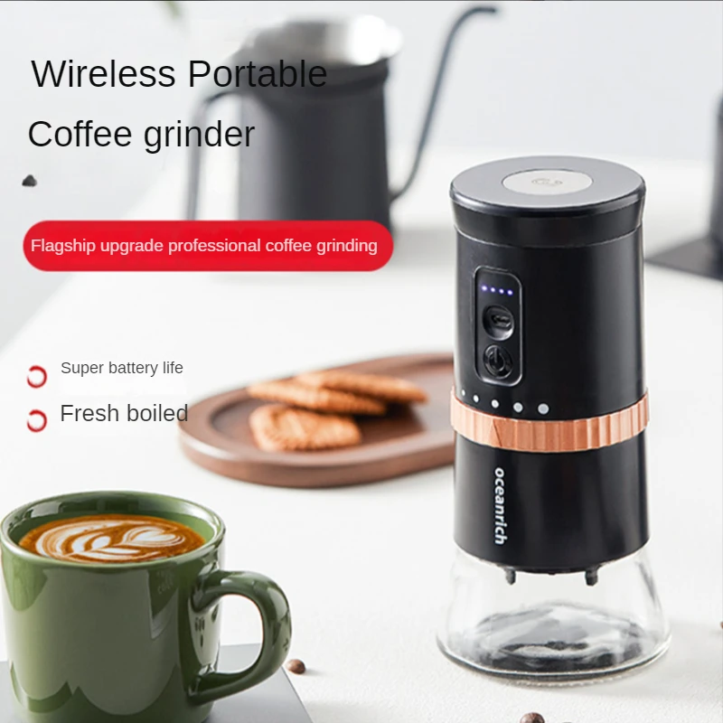 

Bean grinder electric coffee bean grinding household small automatic kitchen appliance