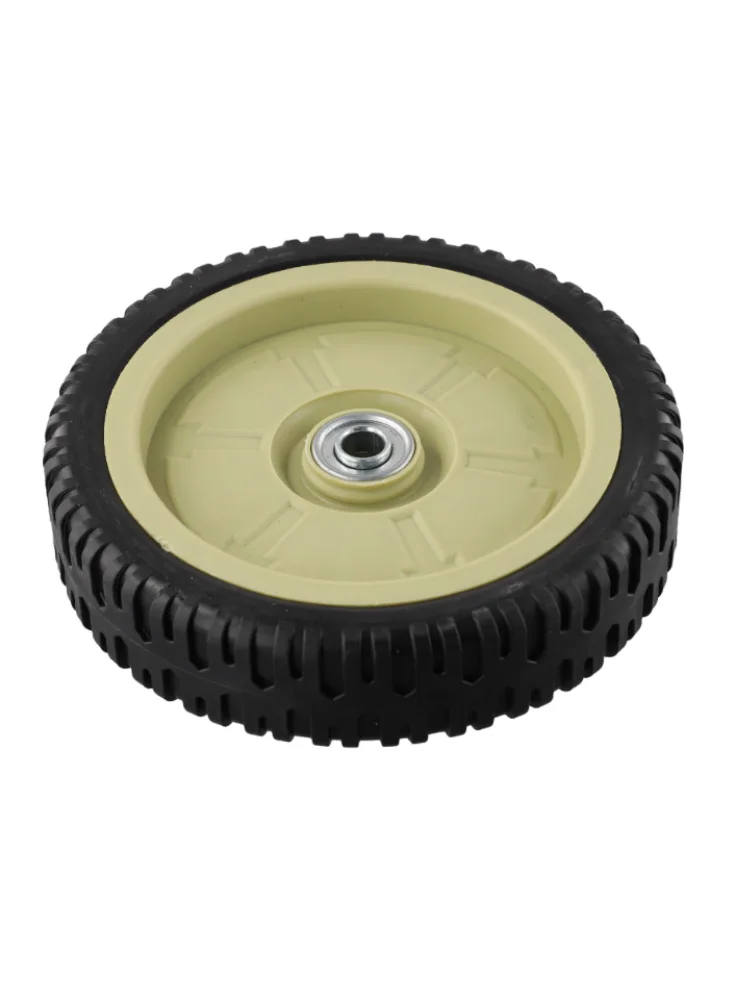 Universal Wheel For Effortless Hand Push Lawn Mower Operations Smooth Movement 19 5cm Diameter Rubber Material
Universal Wheel For Effortless Hand Push Lawn Mower Operations Smooth Movement 19 5cm Diameter Rubber Material