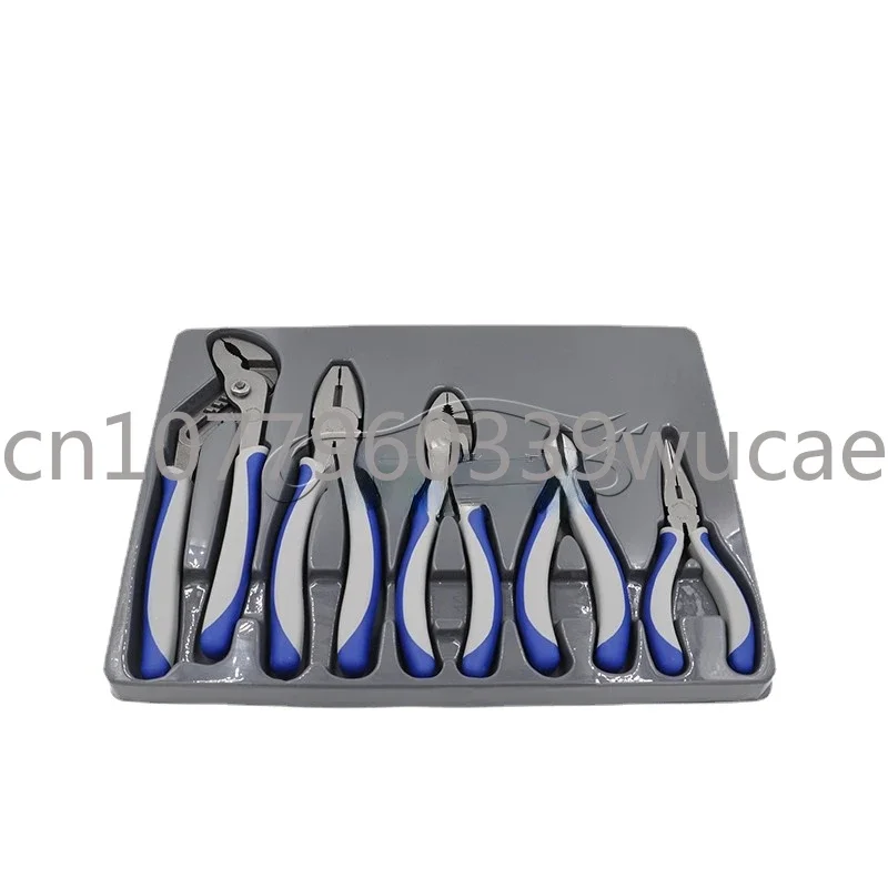 Tool Pliers Kit Double Color Handle Wire Cutter Pointed Nose Slanting Forceps Water Pump Slip Joint
Tool Pliers Kit Double Color Handle Wire Cutter Pointed Nose Slanting Forceps Water Pump Slip Joint