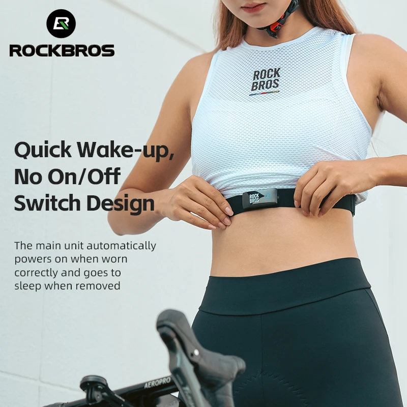 ROCKBROS Heart Rate Strap Dual-Mode Smart Bluetooth ANT Bike Heart Rate Monitor For Wireless Connections Bike Sports Band Belt
ROCKBROS Heart Rate Strap Dual-Mode Smart Bluetooth ANT Bike Heart Rate Monitor For Wireless Connections Bike Sports Band Belt