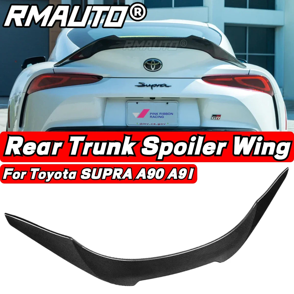 Для Toyota Supra A90 A91 2019-2022 спойлер из настоящего углеродного волокна задний багажник спойлер крыло губа задний багажник комплект автомобильных аксессуаров
Для Toyota Supra A90 A91 2019-2022 спойлер из настоящего углеродного волокна задний багажник спойлер крыло губа задний багажник комплект автомобильных аксессуаров