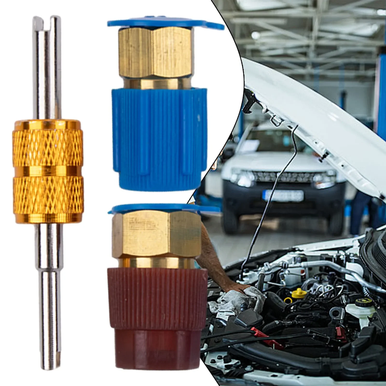 2pcs Air Conditioner Filling Valve Fittings Port Adapter Retrofit Quick Disconnect Couplers Conversion Kit
2pcs Air Conditioner Filling Valve Fittings Port Adapter Retrofit Quick Disconnect Couplers Conversion Kit