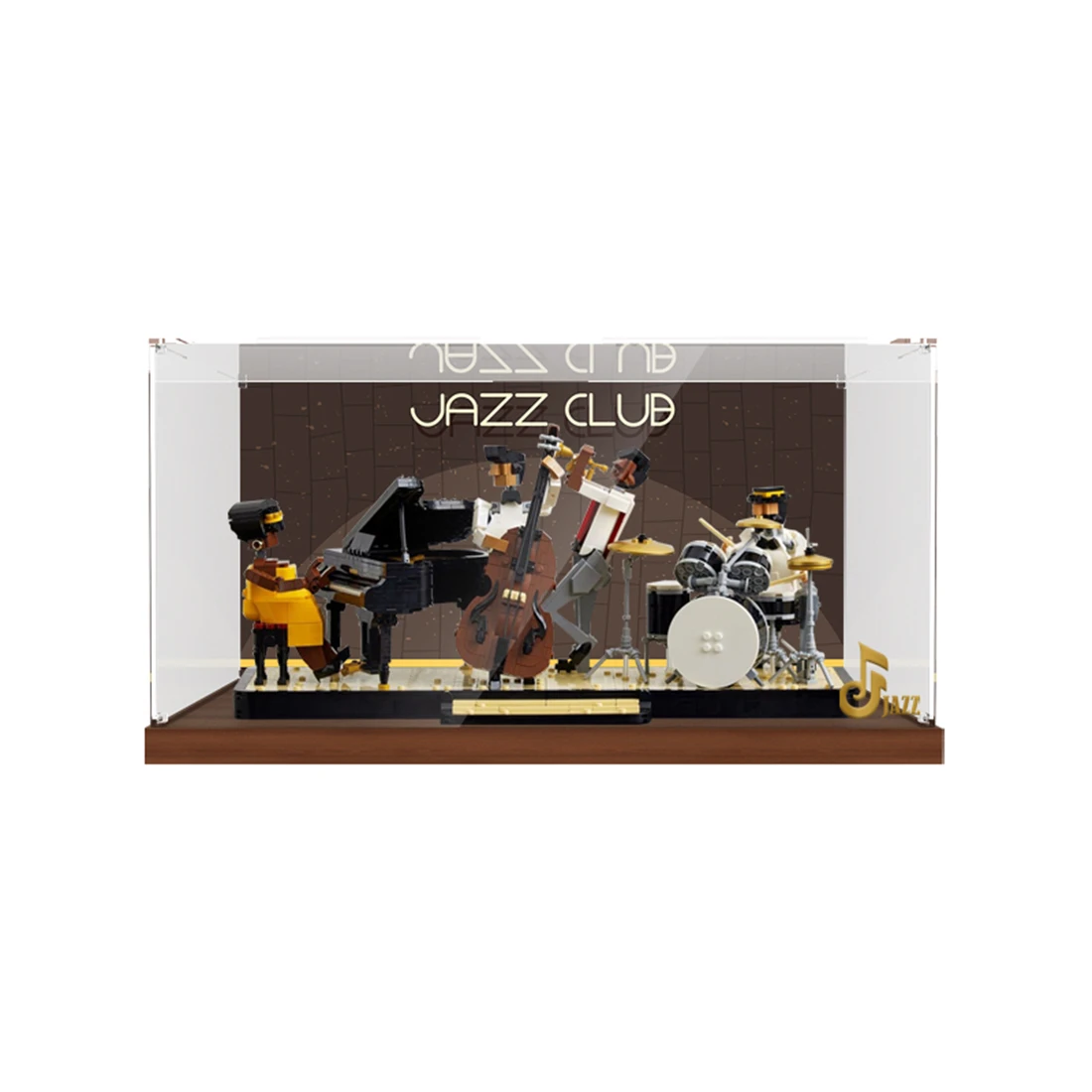 Display Case For Lego 21334 Jazz Quartet Building Blocks Set NOT Include the Model Bricks DIY Toys For Children
Display Case For Lego 21334 Jazz Quartet Building Blocks Set NOT Include the Model Bricks DIY Toys For Children