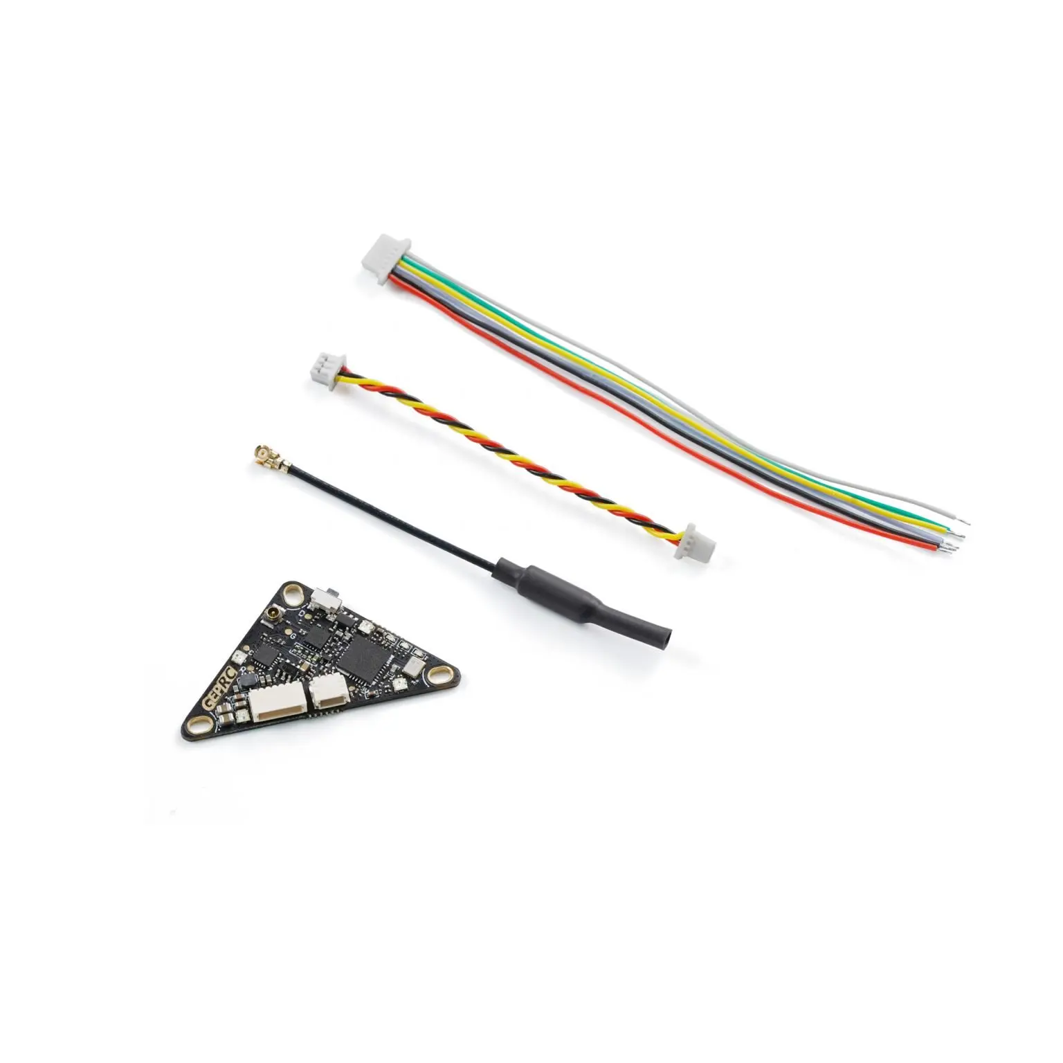 

GEPRC RAD Whoop 5.8G VTX Drone 5.8GHz FPV Transmitter 40CH PitMode/25mW/200mW/400mW PAL/NTSC IRC Tramp SH1.0 Cable 5V/500mA