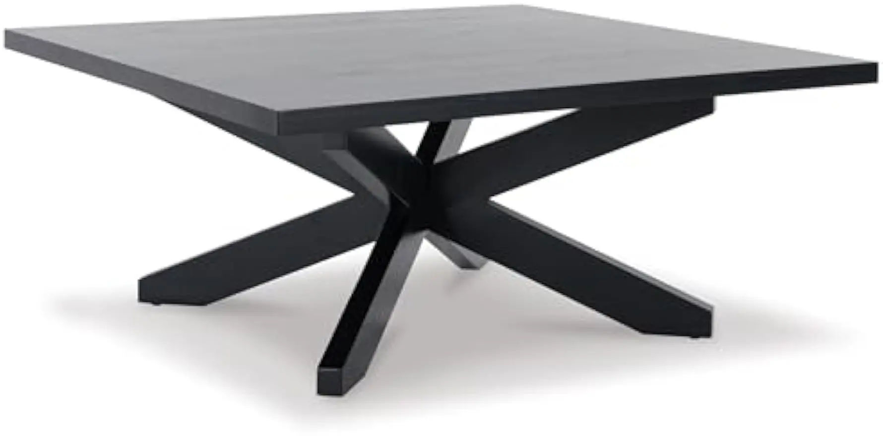 Classic Coffee Table with Pedestal Base, Square Center Table, Minimalist Design Coffee Tables for Living Room, Black
Classic Coffee Table with Pedestal Base, Square Center Table, Minimalist Design Coffee Tables for Living Room, Black