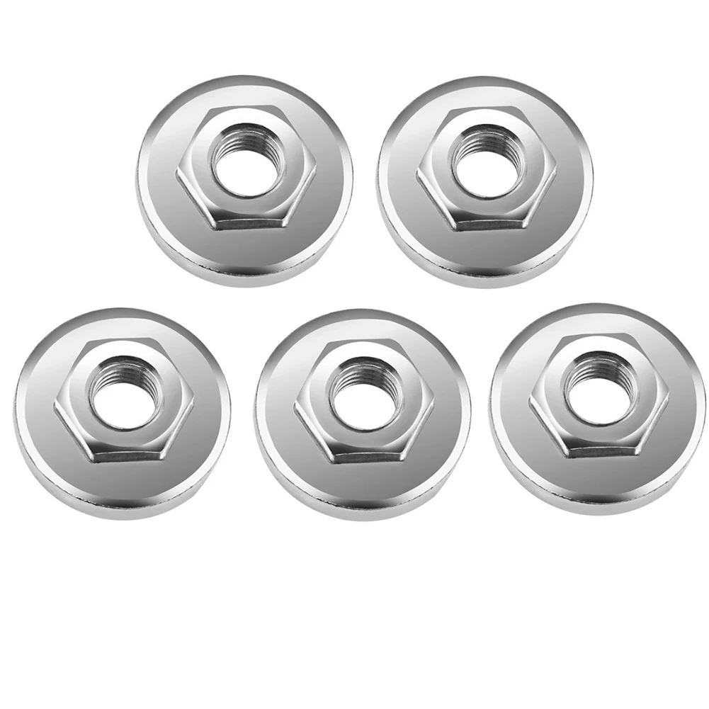 5pcs M10 Angle Grinder Nuts Screw Thread Stainless Steel Nut For 100 Type Angle Grinder Power Tool Accessories
5pcs M10 Angle Grinder Nuts Screw Thread Stainless Steel Nut For 100 Type Angle Grinder Power Tool Accessories