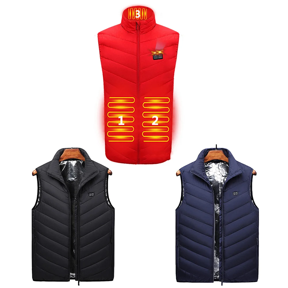 1pc Heating Jacket 9 Heated Area Heated Coat Jackets Vest USB Charging Heated Zip Up Coat 3 Gear Heating Coat For Men Women
1pc Heating Jacket 9 Heated Area Heated Coat Jackets Vest USB Charging Heated Zip Up Coat 3 Gear Heating Coat For Men Women
