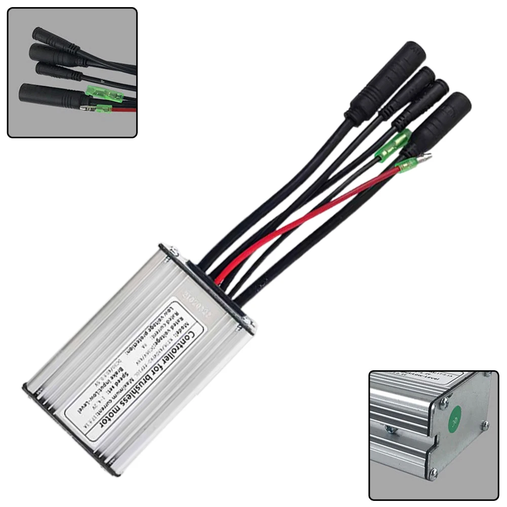 E-Bike E-Bicycle Controller W/ Lightline E-bike Electric Bicycle KT-17A Sine Wave 350W Brushless Motor Controller DC 36/48V
E-Bike E-Bicycle Controller W/ Lightline E-bike Electric Bicycle KT-17A Sine Wave 350W Brushless Motor Controller DC 36/48V
