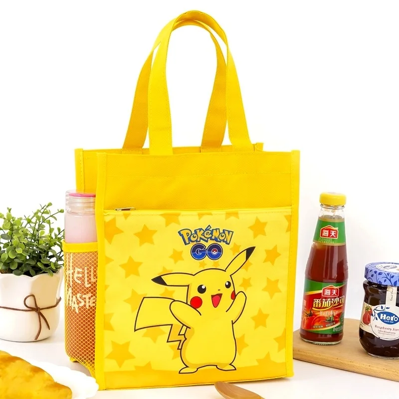 Милый Ланч-бокс Pikachu, сумка для начальной школы, детская водонепроницаемая сумка бэнто, большой Ланч-бокс
Милый Ланч-бокс Pikachu, сумка для начальной школы, детская водонепроницаемая сумка бэнто, большой Ланч-бокс
