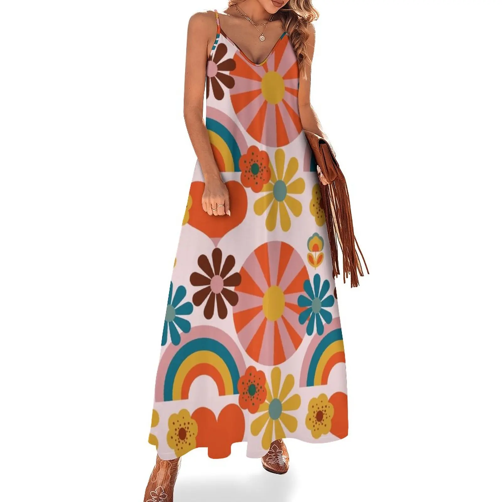 Groovy Girl Sleeveless Dress women's luxury party dress Women's long dress women's summer dresses 2024
Groovy Girl Sleeveless Dress women's luxury party dress Women's long dress women's summer dresses 2024