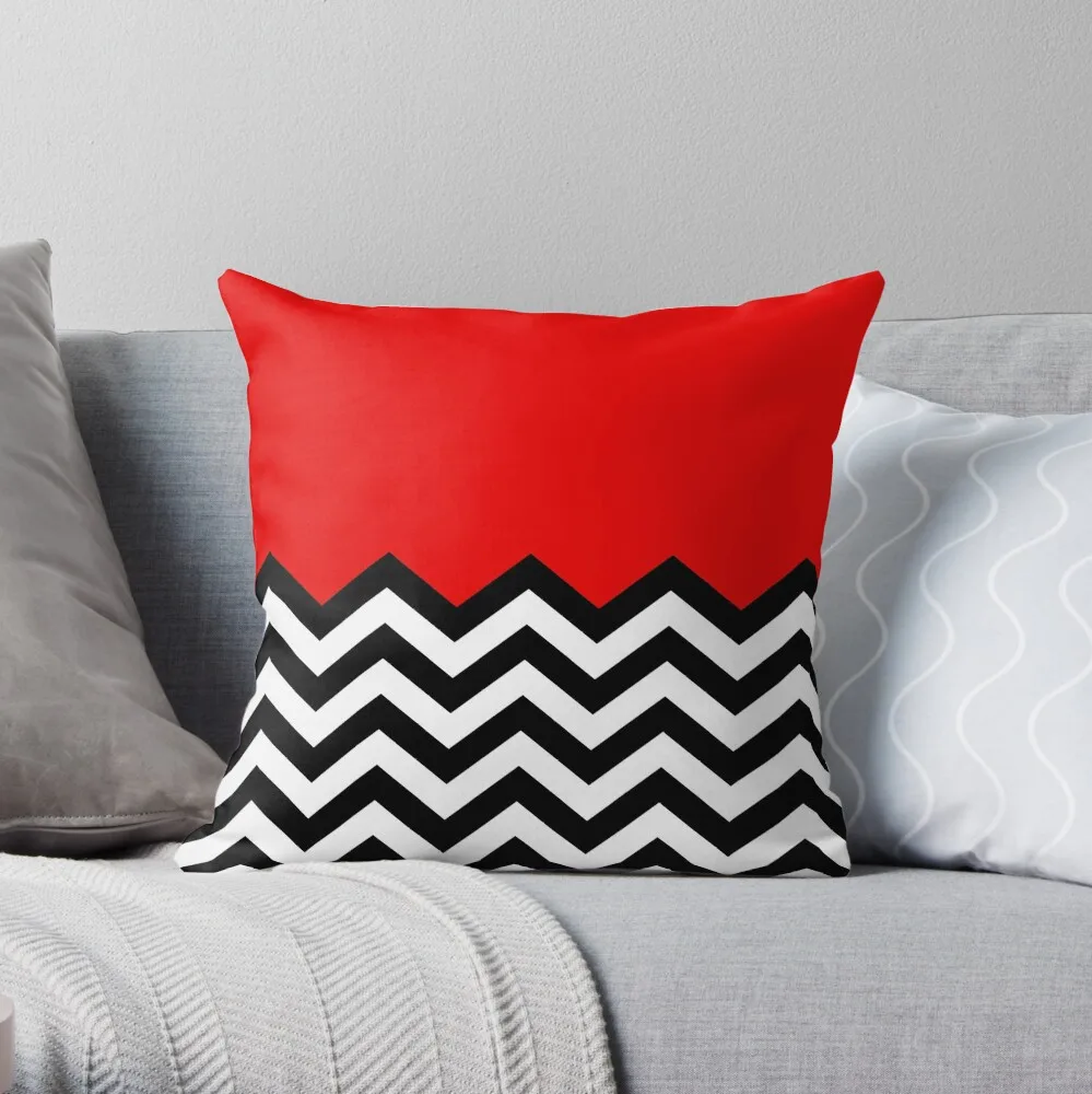 

Twin Peaks - Black Lodge Pattern Throw Pillow sofas covers Cushions