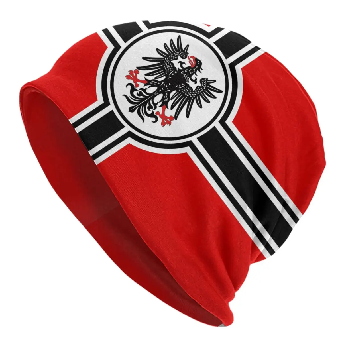 

German DK Reich Empire Of Flag Skullies Beanies Caps For Unisex Fashion Winter Warm Knitted Hat Adult Germany Proud Bonnet Hats