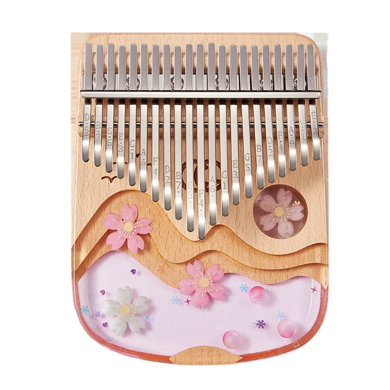 Kalimba 17 21 Key Professional Thumb Piano Mold Acrylic Crystal Sakura Cat Pattern Keyboard Musical Instrument Birthday Present
Kalimba 17 21 Key Professional Thumb Piano Mold Acrylic Crystal Sakura Cat Pattern Keyboard Musical Instrument Birthday Present