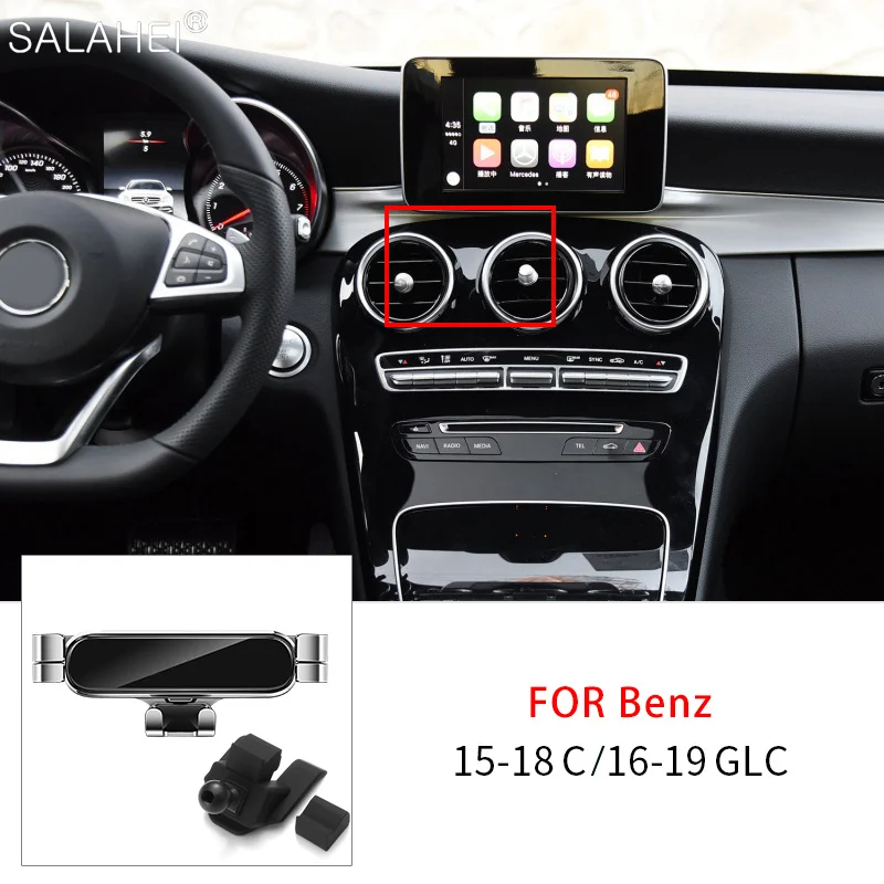 Гравитационный держатель для автомобиля, подставка для GPS для Mercedes Benz C Class W205 GLC X253 2013 2014 2015 2016 2017 2018 2019
Гравитационный держатель для автомобиля, подставка для GPS для Mercedes Benz C Class W205 GLC X253 2013 2014 2015 2016 2017 2018 2019