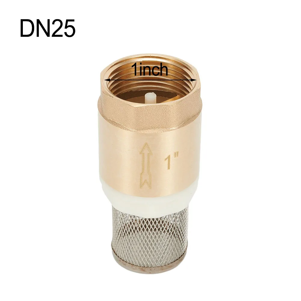 Brass Foot BSP Internal Thread Valve DN25 Check Stainless Steel Suction Basket With Steel Strainer Filter For Water Pump
Brass Foot BSP Internal Thread Valve DN25 Check Stainless Steel Suction Basket With Steel Strainer Filter For Water Pump