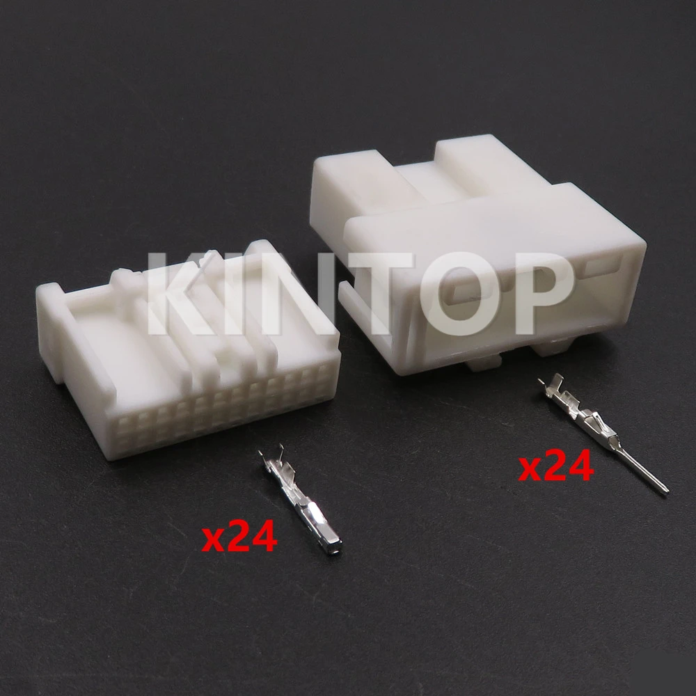 1 Set 24 Pins Auto Plastic Housing Wiring Socket 6098-4594 6098-4588 Automobile Wire Connector Car Unsealed Adapter 
1 Set 24 Pins Auto Plastic Housing Wiring Socket 6098-4594 6098-4588 Automobile Wire Connector Car Unsealed Adapter