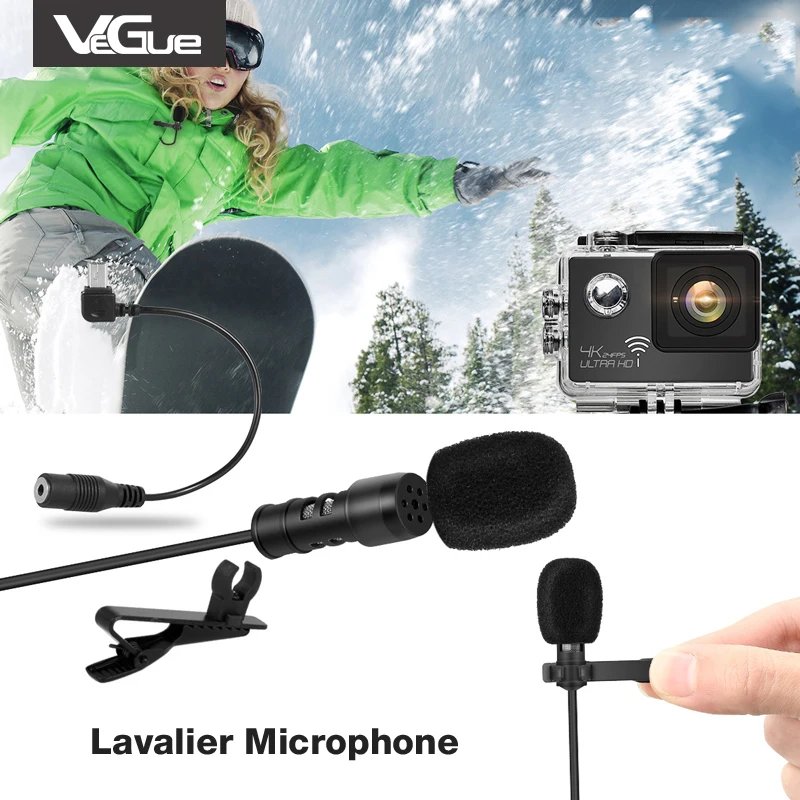 Mini Portable Lapel Wired Clip Micro Lavalier Dslr Mic Lavalier Microphone for Smartphone PC Camera for Video Recording Youtube
Mini Portable Lapel Wired Clip Micro Lavalier Dslr Mic Lavalier Microphone for Smartphone PC Camera for Video Recording Youtube