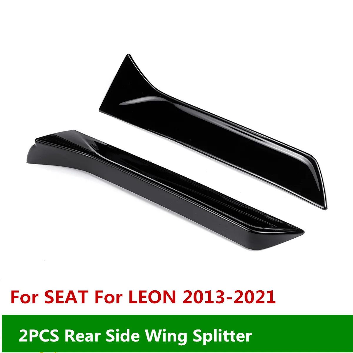 2PCS Car Rear Side Roof Spoiler Window Side Wing Splitter Roof Spoiler Splitter Stickers For SEAT For LEON 2013-2021
2PCS Car Rear Side Roof Spoiler Window Side Wing Splitter Roof Spoiler Splitter Stickers For SEAT For LEON 2013-2021