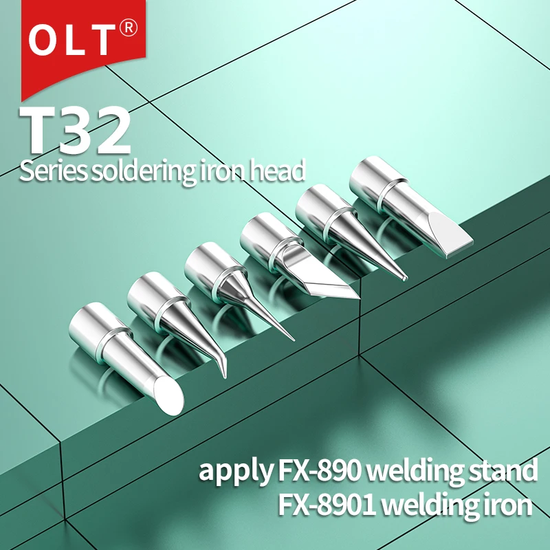 

T32 soldering iron tip T32-B T32-K T32-I for HAKKO FX-890 soldering station FX8901 soldering iron special soldering iron tip