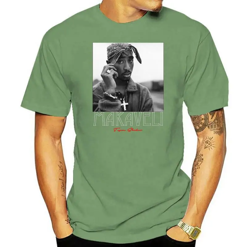 Makaveli 2pac Shakur черно-белая футболка с автографом футболка с круглым вырезом летние модные мужские футболки
Makaveli 2pac Shakur черно-белая футболка с автографом футболка с круглым вырезом летние модные мужские футболки