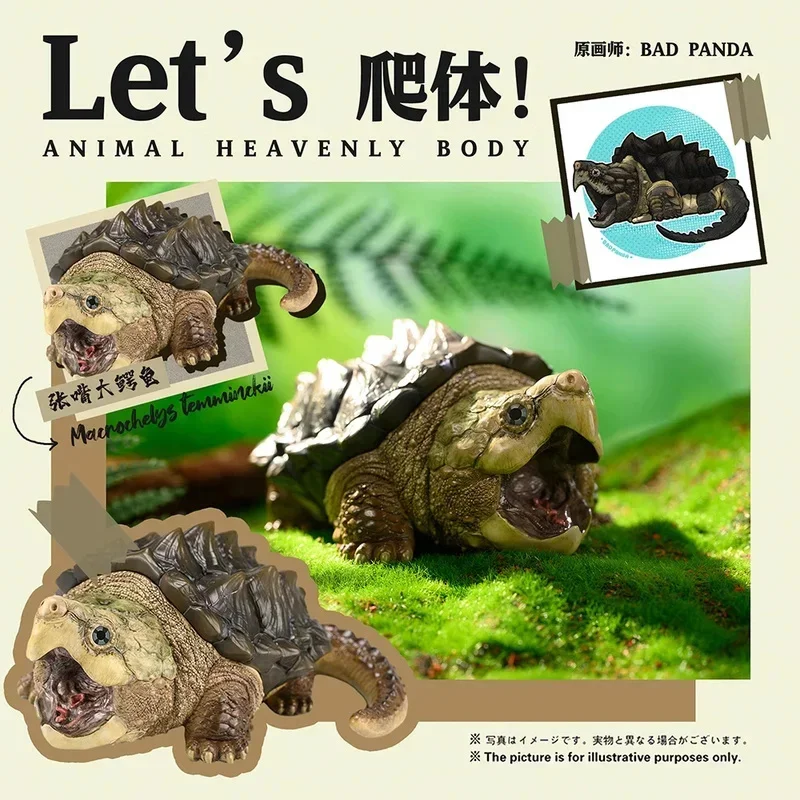 

In Stock Animal Planet LET'S Crawling and Mouth Opening Crocodile Animal Handmade Model Ornament Toys Gifts