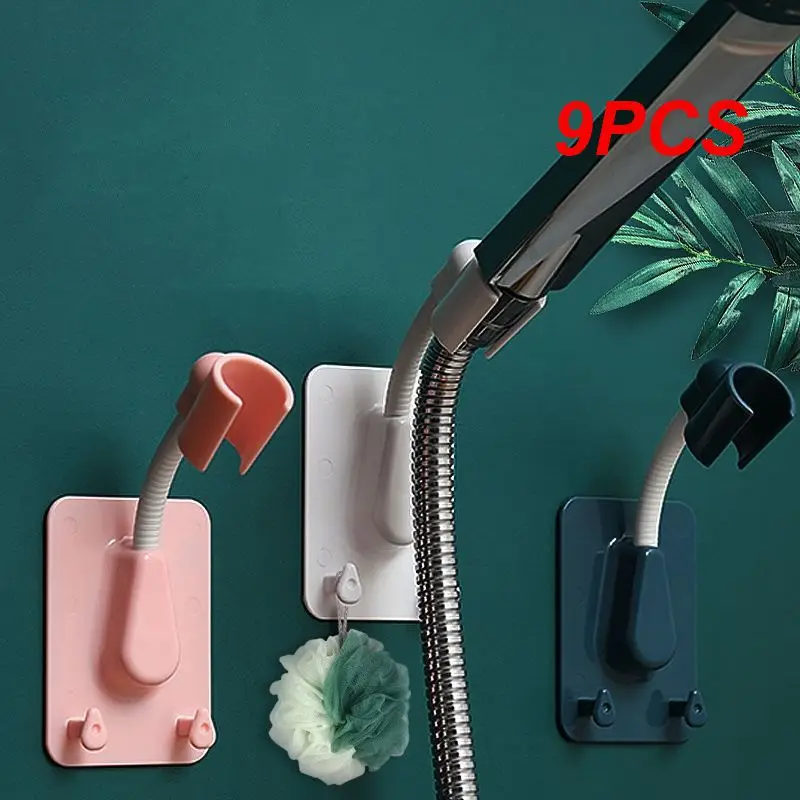 9PCS Self-Adhesive Showerhead Bracket 360° Shower Head Holder Adjustable Wall Mount With 2 Hooks Stand SPA Bathroom Accessories
9PCS Self-Adhesive Showerhead Bracket 360° Shower Head Holder Adjustable Wall Mount With 2 Hooks Stand SPA Bathroom Accessories