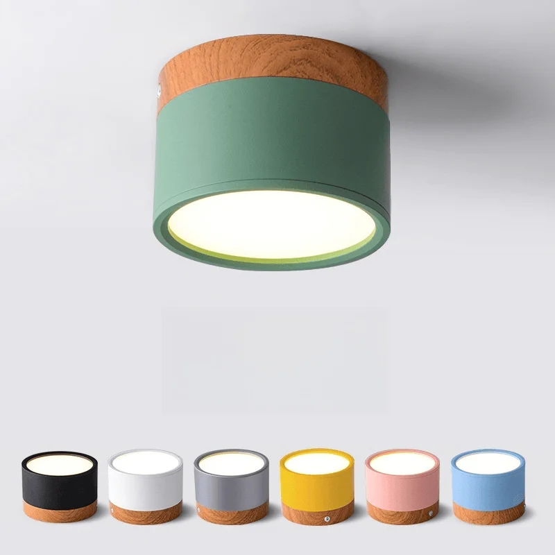 Dimmable LED Surface Mounted Downlight 7W 9W 12W 15W Nordic Makaron Embedded COB Ceiling Light Indoor Foyer Living Room Bedroom
Dimmable LED Surface Mounted Downlight 7W 9W 12W 15W Nordic Makaron Embedded COB Ceiling Light Indoor Foyer Living Room Bedroom
