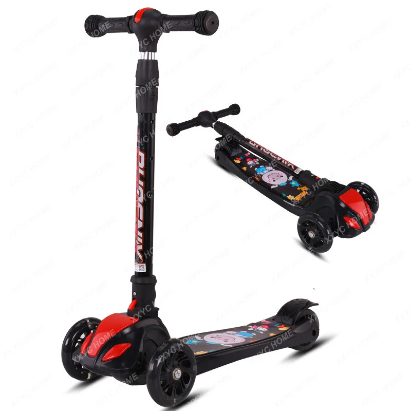 New Children's Scooter Foldable Height Adjustable Four-Wheel Flash 2-12 Years Old Baby Luge
New Children's Scooter Foldable Height Adjustable Four-Wheel Flash 2-12 Years Old Baby Luge