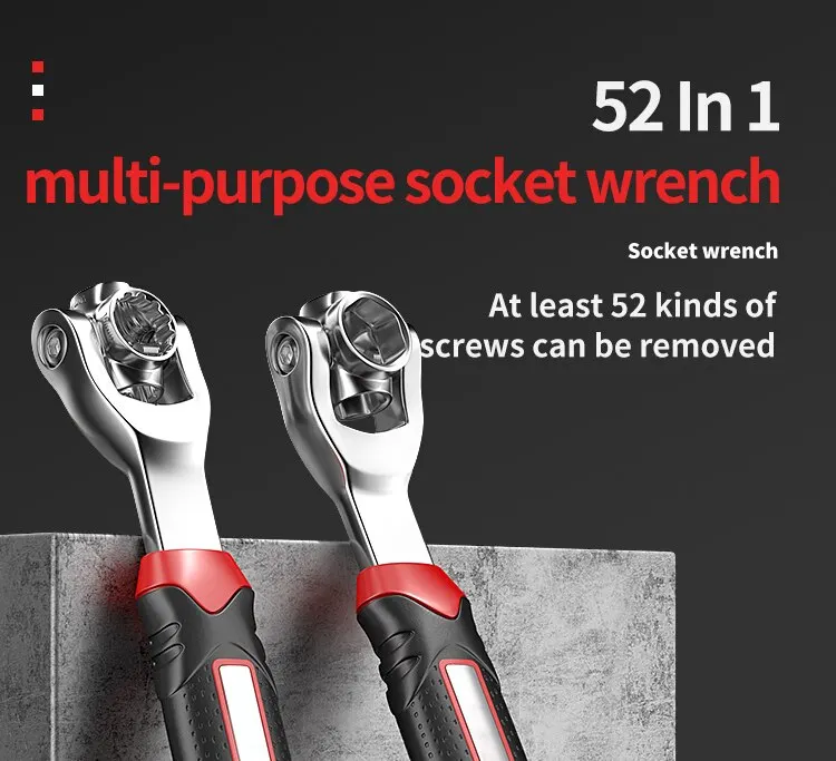52 in 1 Tools Socket Works Universal Ratchet Spline Bolts Sleeve Rotation Hand Tools 360 Degree Multipurpose Tiger Wrench 1 Mallzona S799a1892a2944289bbc96a09bd64aac56 52 in 1 Tools Socket Works Universal Ratchet Spline Bolts Sleeve Rotation Hand Tools 360 Degree Multipurpose Tiger Wrench Mallzona