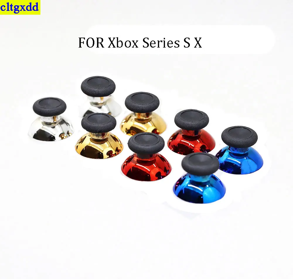 

1 PCS FOR XBOX Series S X handle controller electroplated mushroom rocker lever cap 3D simulation thumb lever cap