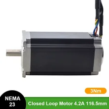 Nema 23 Closed Loop Stepper Motor 3Nm 4.2A with Magnetic Encoder 10mm Shaft Servo Motor Closed-loop Step Motor
Nema 23 Closed Loop Stepper Motor 3Nm 4.2A with Magnetic Encoder 10mm Shaft Servo Motor Closed-loop Step Motor