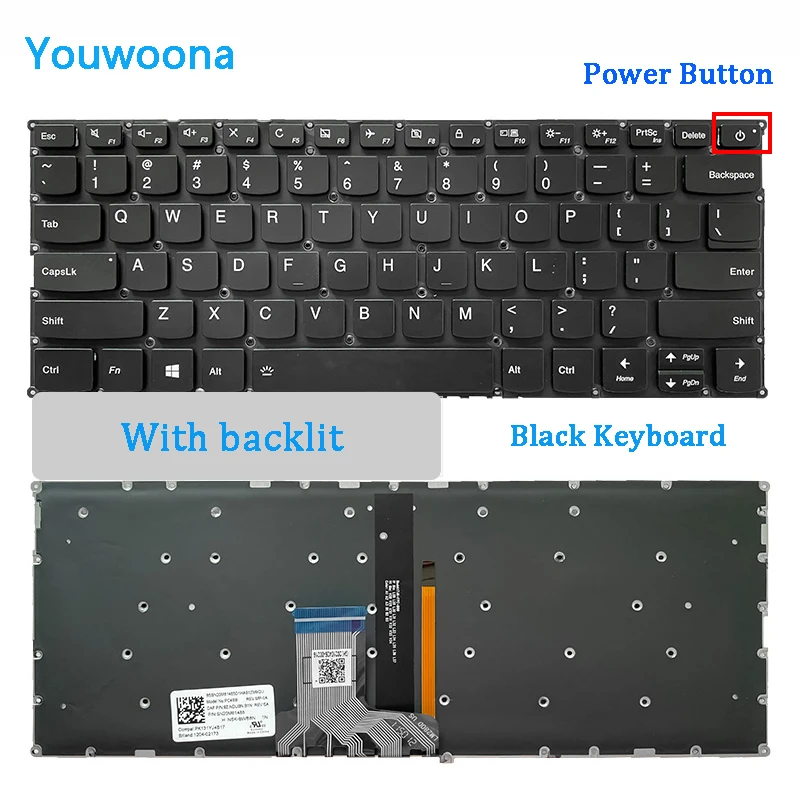 NEW ORIGINAL Laptop Keyboard For LENOVO 6-14IKB K43 K42-80 V720 720S-14 320S-13 NEW ORIGINAL Laptop Keyboard For LENOVO 6-14IKB K43 K42-80 V720 720S-14 320S-13