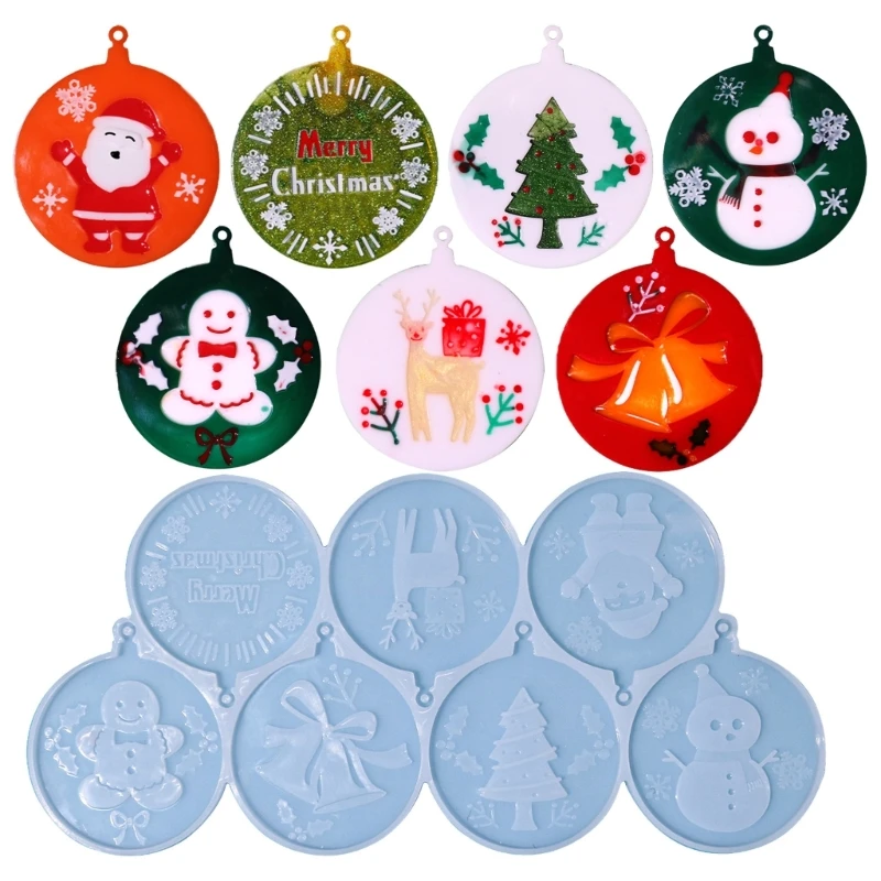 DIY Christmas Tree Decorations Silicone Mold Ornaments Silicone Mould Resin Casting Molds Christmas Crafts Supplies
DIY Christmas Tree Decorations Silicone Mold Ornaments Silicone Mould Resin Casting Molds Christmas Crafts Supplies