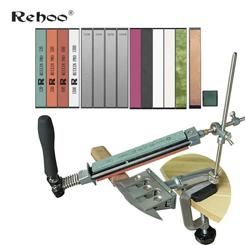 Fixed Angle Sharpener Brand New Knife Sharpener Sharpeing Stone Knife Tools Whetstone Diamond Grind Grinding 360°
Fixed Angle Sharpener Brand New Knife Sharpener Sharpeing Stone Knife Tools Whetstone Diamond Grind Grinding 360°