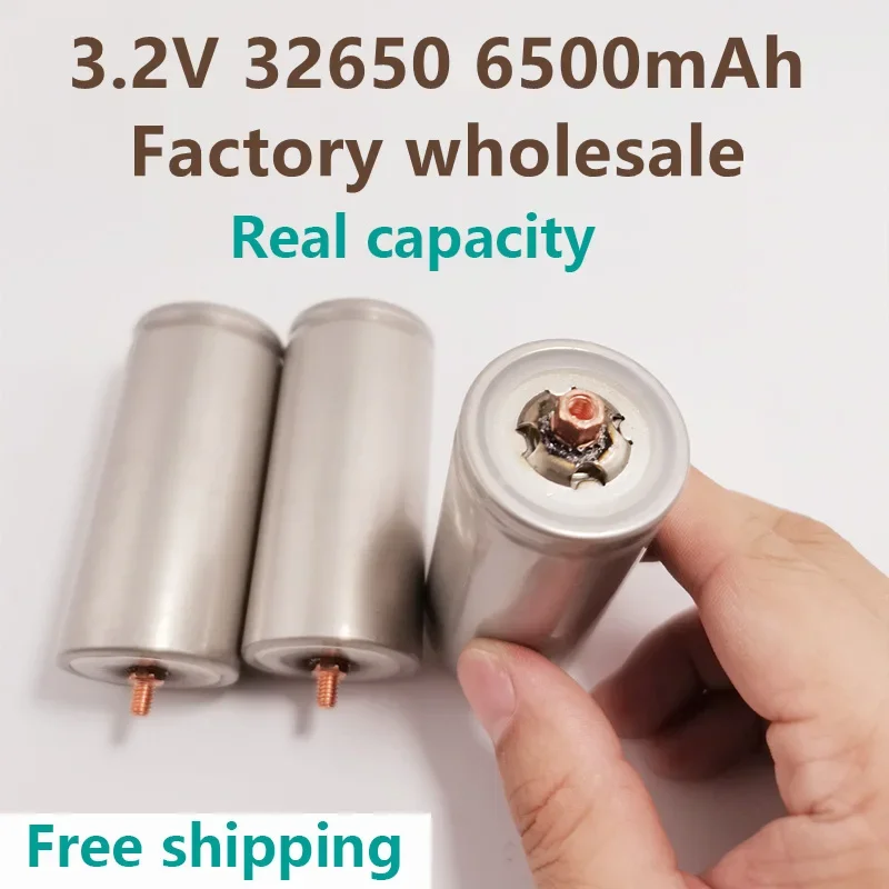 10Pcs100% Original 32650 6500mAh 3.2V Lifepo4 Rechargeable Battery Professional Lithium Iron Phosphate Power Battery with Screw
10Pcs100% Original 32650 6500mAh 3.2V Lifepo4 Rechargeable Battery Professional Lithium Iron Phosphate Power Battery with Screw