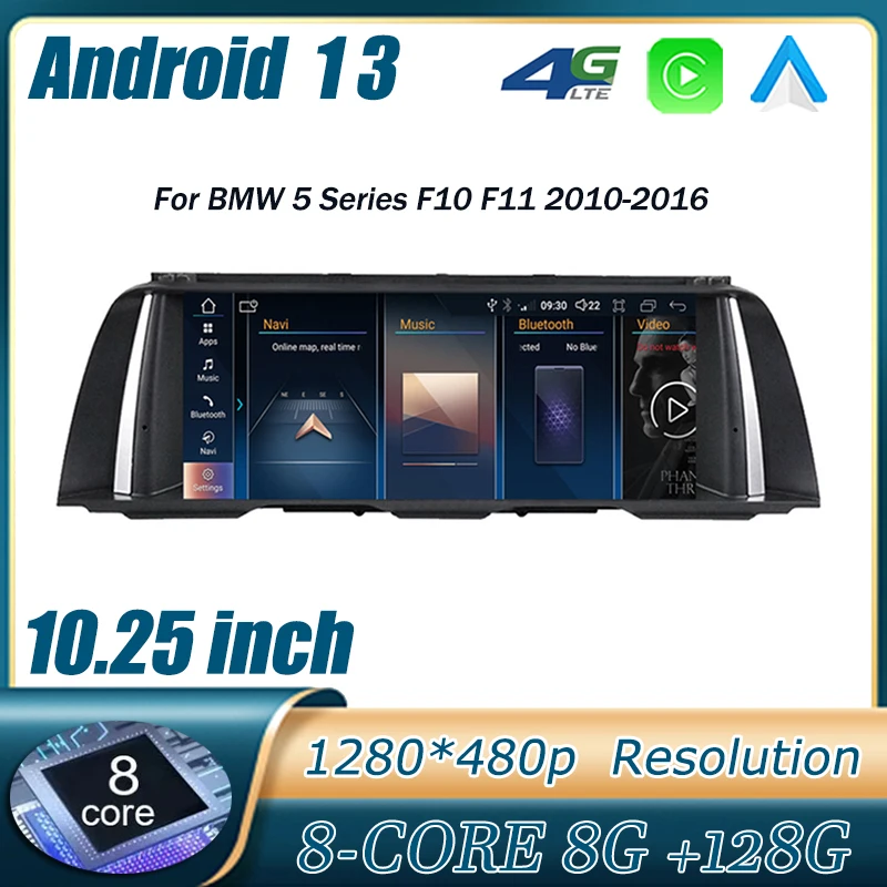 Android 13 Car Radio Multimedia Video Player Screen For BMW 5 Series F10 F11 2010-2016 GPS Navigation Wireless Carplay
Android 13 Car Radio Multimedia Video Player Screen For BMW 5 Series F10 F11 2010-2016 GPS Navigation Wireless Carplay