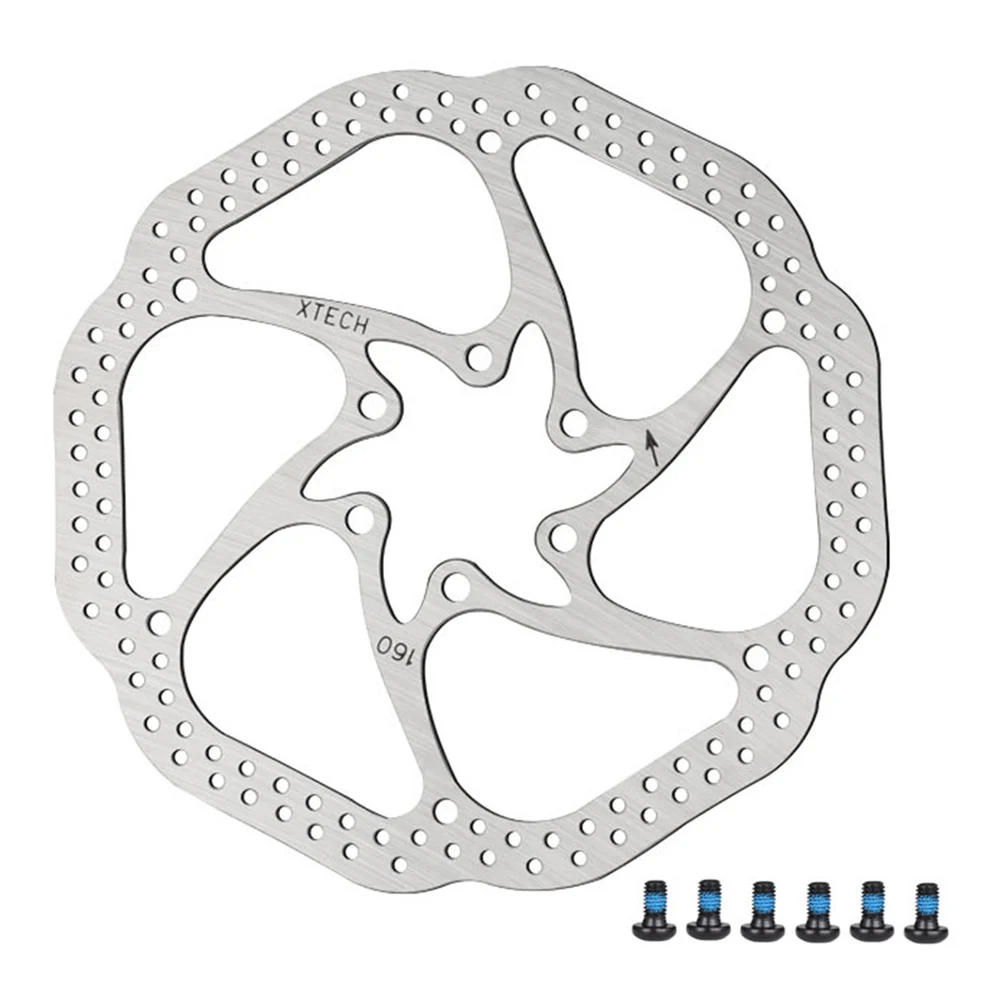 Rotors Disc Brake Rotor 160mm Brake Disc Electric Scooter Accesories Silver For Ninebot For Kugoo M4 Practical
Rotors Disc Brake Rotor 160mm Brake Disc Electric Scooter Accesories Silver For Ninebot For Kugoo M4 Practical