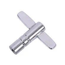 Drum Tuning Key Adjust Silver Wrench Universal 5.5mm T-type Standard Drum Percussion Instruments Parts Drum Lovers Tools
Drum Tuning Key Adjust Silver Wrench Universal 5.5mm T-type Standard Drum Percussion Instruments Parts Drum Lovers Tools