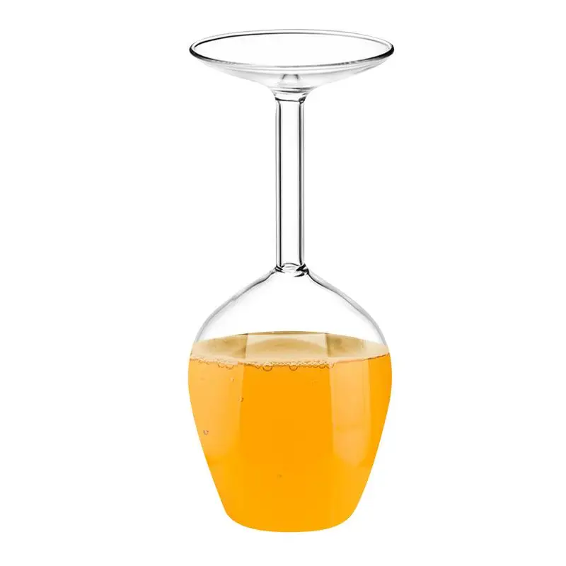 Upside Down Wine Glass 14 Fl oz Creative Upside Down Cups for Red Wine Modern Glassware Holiday Classic Drinkware Bachelor Party
Upside Down Wine Glass 14 Fl oz Creative Upside Down Cups for Red Wine Modern Glassware Holiday Classic Drinkware Bachelor Party