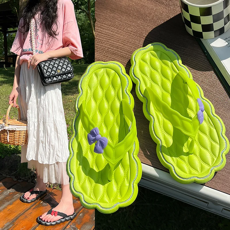 Women Slipper Ins Fashion Flip-flop Summer Flip Flops Outdoor Slippers Women's Soft Soles Beach Wear Casual Sandals
Women Slipper Ins Fashion Flip-flop Summer Flip Flops Outdoor Slippers Women's Soft Soles Beach Wear Casual Sandals