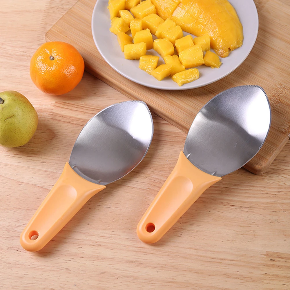 1PC Mango Diced Scoop Fruit Tools Mango Slicer Mango Peel Cutting Fruit Divider Fruit Vegetable Tool Kitchen Peeler Accessories 
1PC Mango Diced Scoop Fruit Tools Mango Slicer Mango Peel Cutting Fruit Divider Fruit Vegetable Tool Kitchen Peeler Accessories