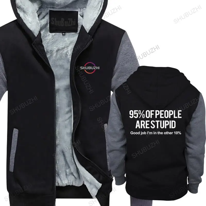 Fashion brand winter hoodies High Quality mens loose cool style warm hoody 90% People Are Stupid Female fleece Zip-up euro size
Fashion brand winter hoodies High Quality mens loose cool style warm hoody 90% People Are Stupid Female fleece Zip-up euro size