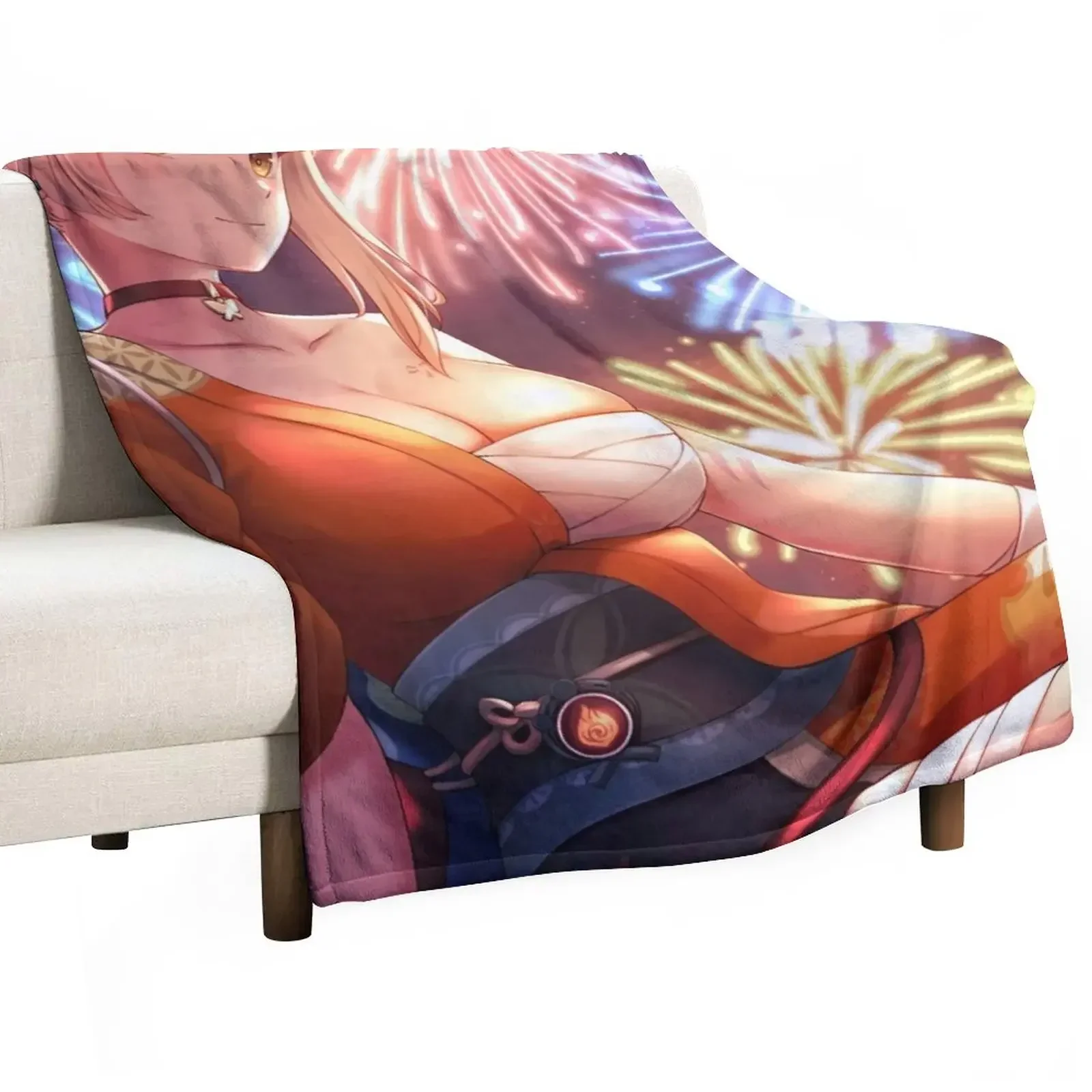 Yoimiya Genshin Impact Throw Blanket Summer Beddings Kid'S Plaid on the sofa Giant Sofa Blankets
Yoimiya Genshin Impact Throw Blanket Summer Beddings Kid'S Plaid on the sofa Giant Sofa Blankets