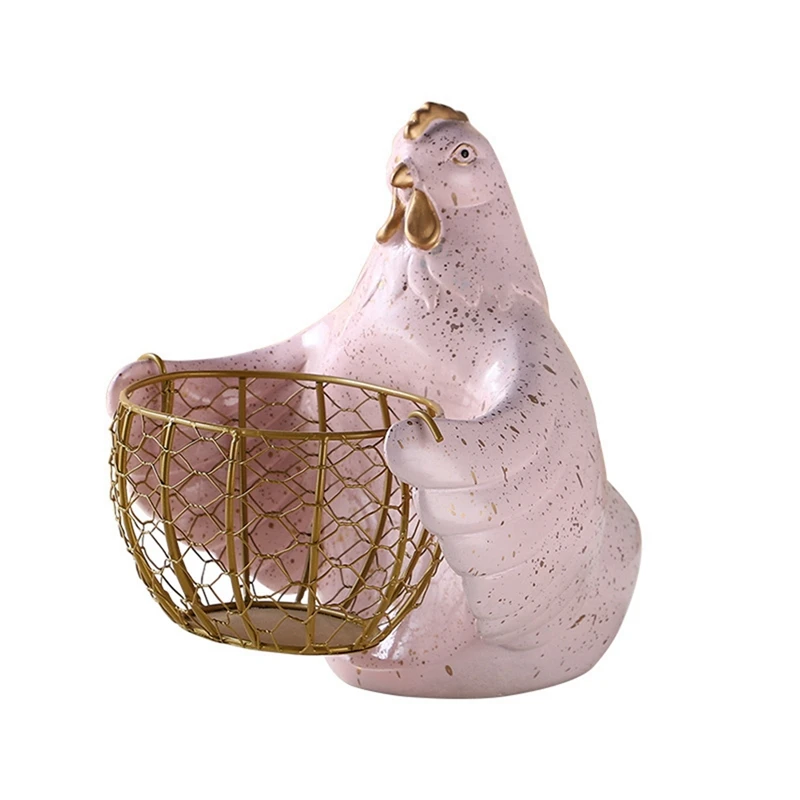 New Iron Eggs Storage Baskets Snack Fruit Basket Creative Hen Ornaments Decoration Kitchen Supplies Accessories
New Iron Eggs Storage Baskets Snack Fruit Basket Creative Hen Ornaments Decoration Kitchen Supplies Accessories
