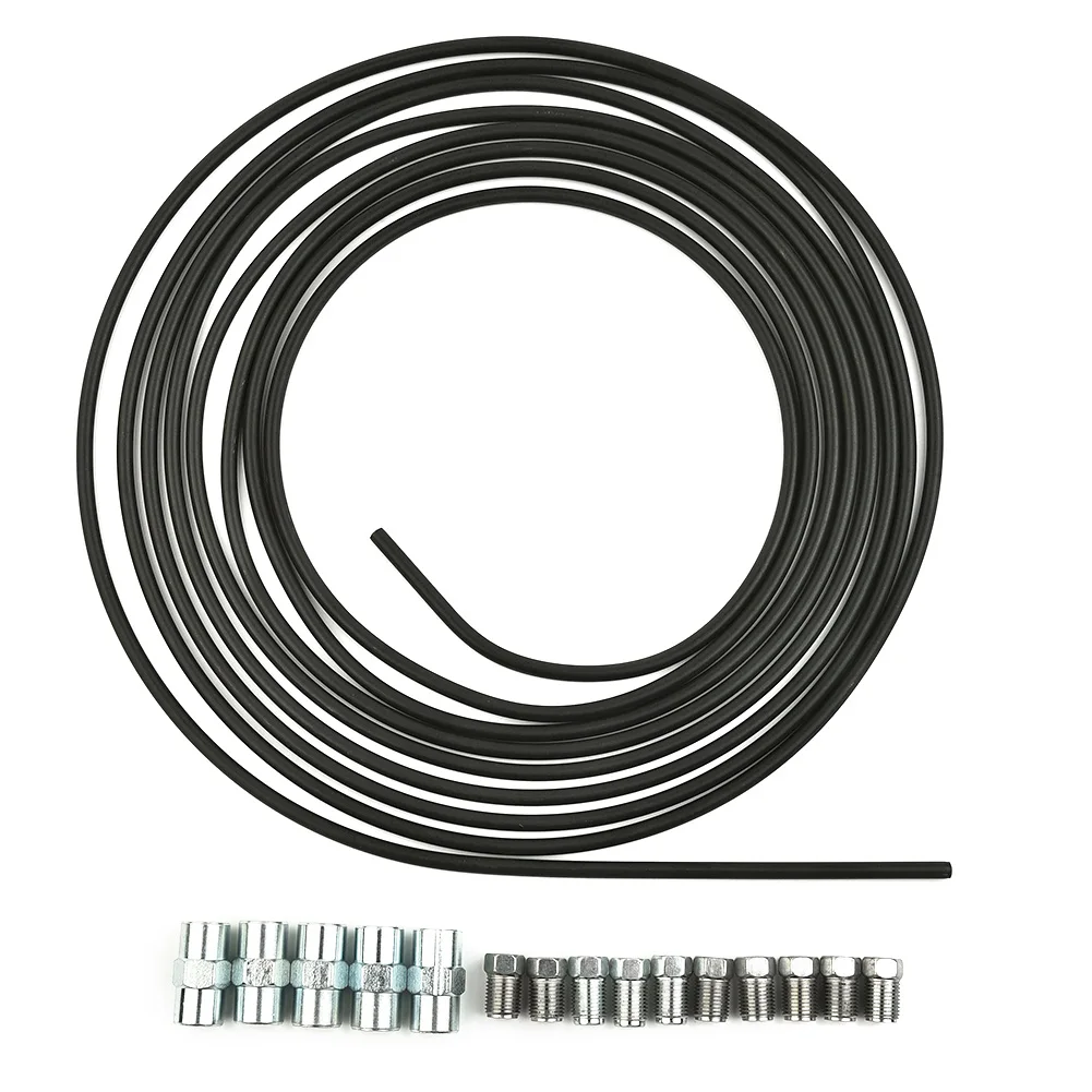 Premium Quality 5m Steel Brake Line 4 75mm Diameter with 10 Screw Connections & 5 Connectors Ready for Quick Installation
Premium Quality 5m Steel Brake Line 4 75mm Diameter with 10 Screw Connections & 5 Connectors Ready for Quick Installation