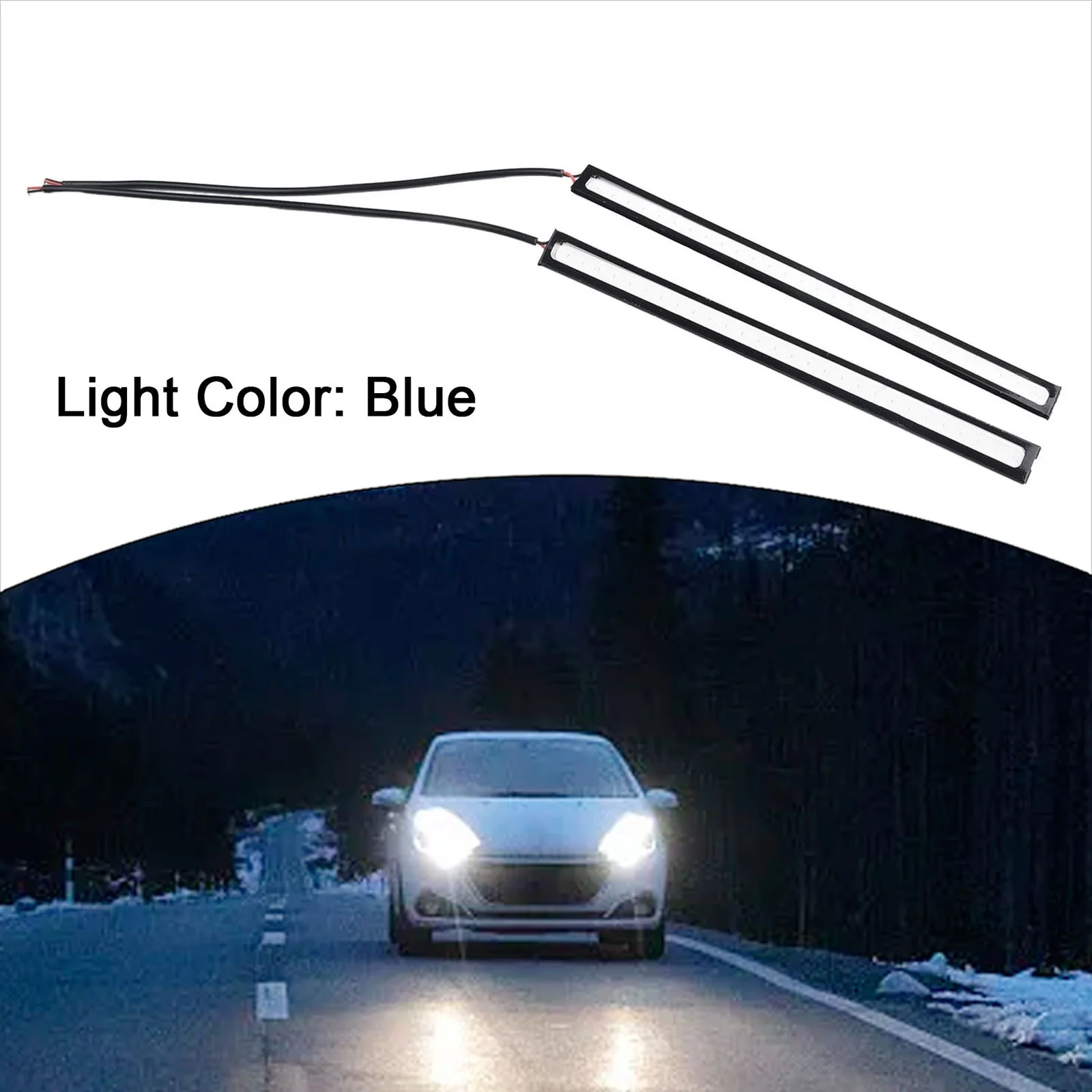 12V DRL Fog Light Blue Car Super Bright DC Driving Waterproof Daytime Running 6W 500lm 78cm Ultrathin Daylight
12V DRL Fog Light Blue Car Super Bright DC Driving Waterproof Daytime Running 6W 500lm 78cm Ultrathin Daylight
