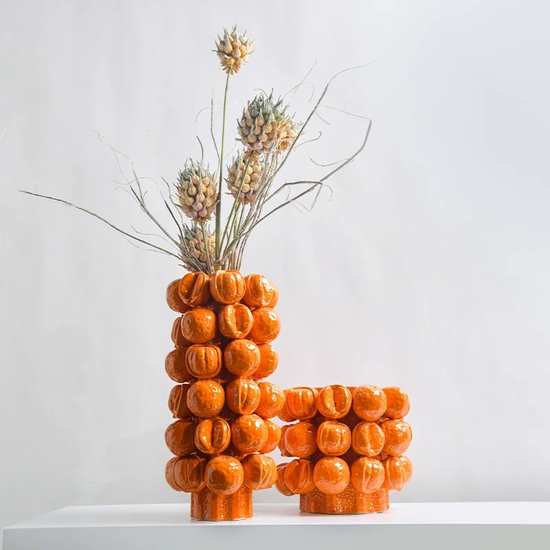 Modern creative home decoration and flower arrangement ornaments with fruit vases and ceramics
Modern creative home decoration and flower arrangement ornaments with fruit vases and ceramics
