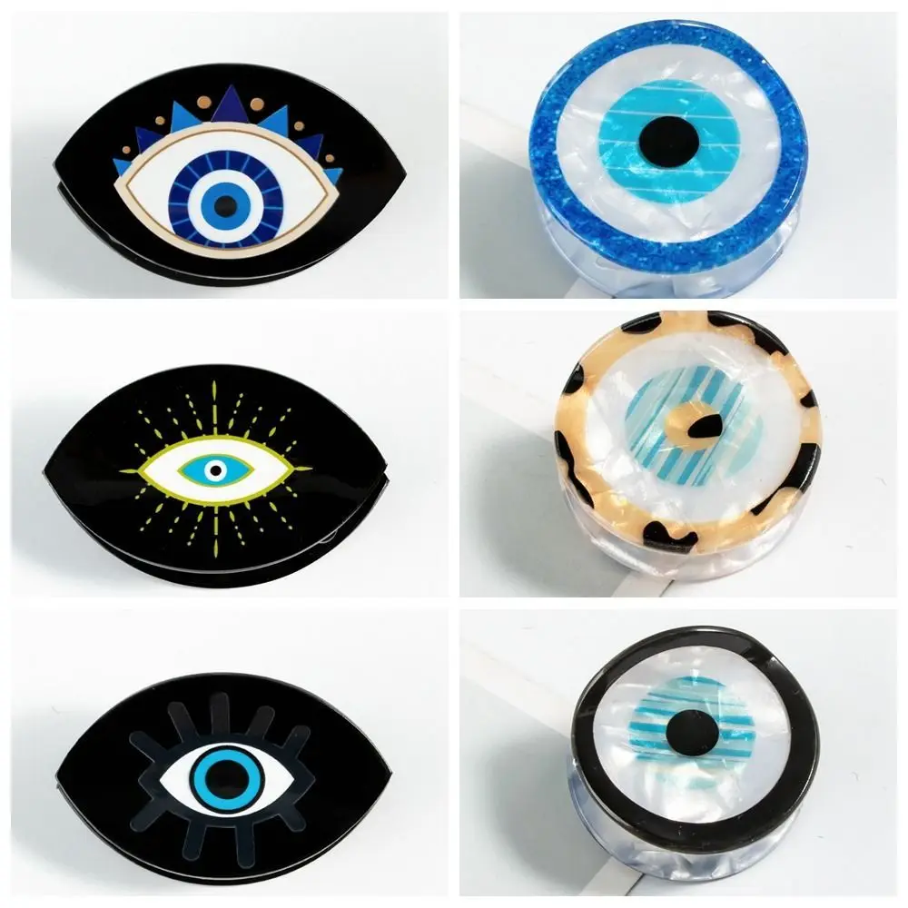 Kroean Style Blue Demon Eye Hair Claw Ponytail Holder Hairpin Blue Devil's Eye Shark Clip PVC Hair Accessories Hair Clip Travel
Kroean Style Blue Demon Eye Hair Claw Ponytail Holder Hairpin Blue Devil's Eye Shark Clip PVC Hair Accessories Hair Clip Travel
