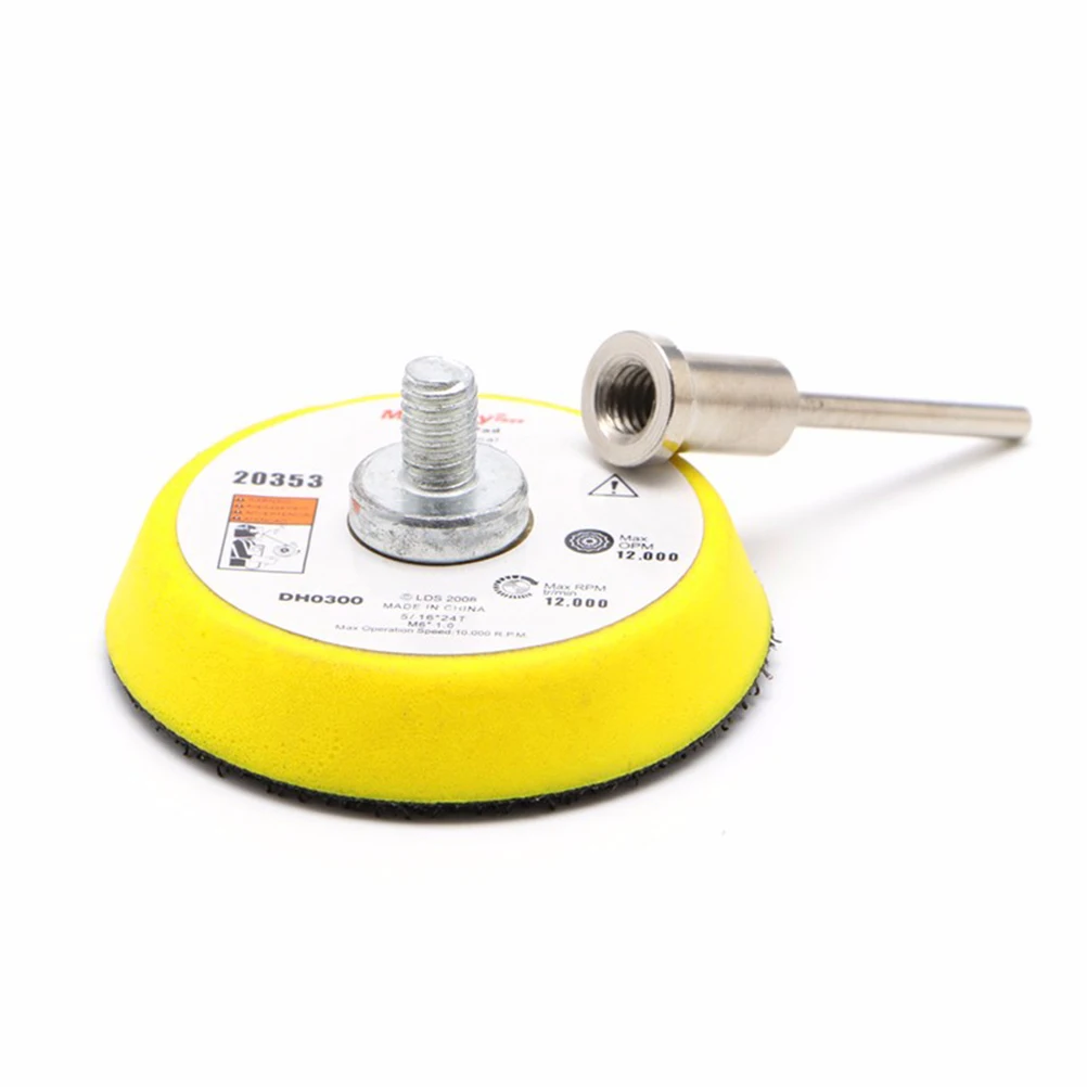 50mm 3mm Sanding Pad Sander Disc Polishing Pad Backer Plate Shank Fit 12000 RPM Electric Grinder Rotary Tool
50mm 3mm Sanding Pad Sander Disc Polishing Pad Backer Plate Shank Fit 12000 RPM Electric Grinder Rotary Tool