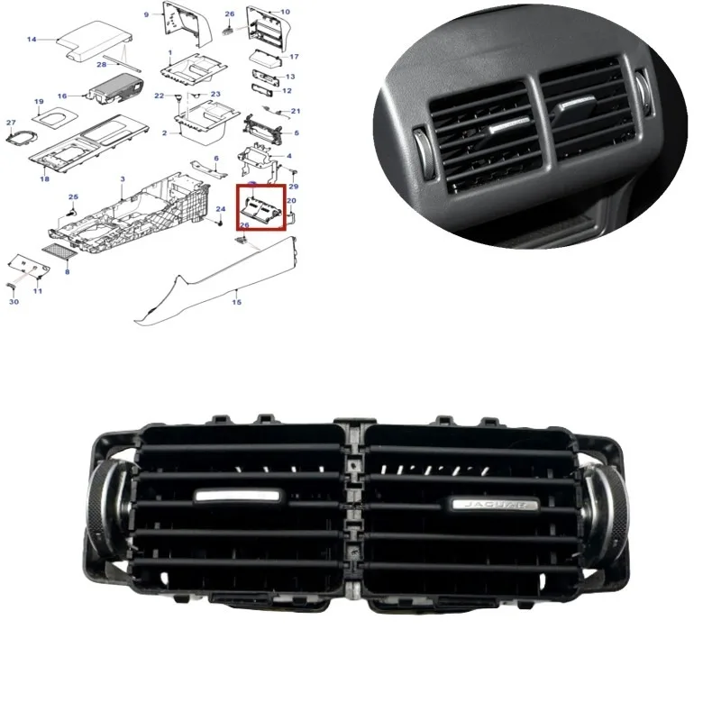 Brand New Rear Armrest Box Row Air Conditioner Outlet Vents For Jaguar XE XEL XF XFL F-PACE 2016-2020
Brand New Rear Armrest Box Row Air Conditioner Outlet Vents For Jaguar XE XEL XF XFL F-PACE 2016-2020